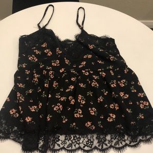 Floral tank top